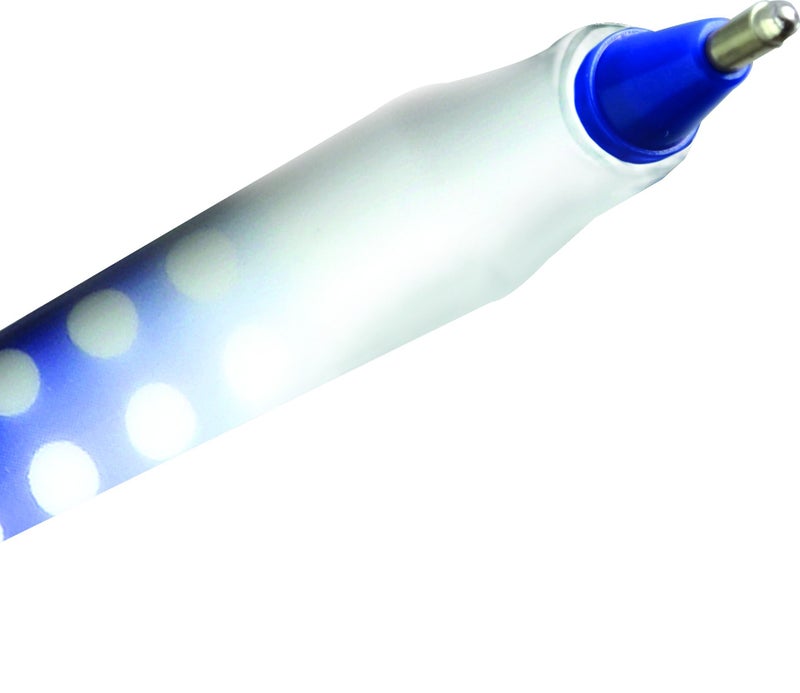 Linc Offix Smooth Ball Point Pen, 1.00mm Tip, 50-Count, Blue - Image 4